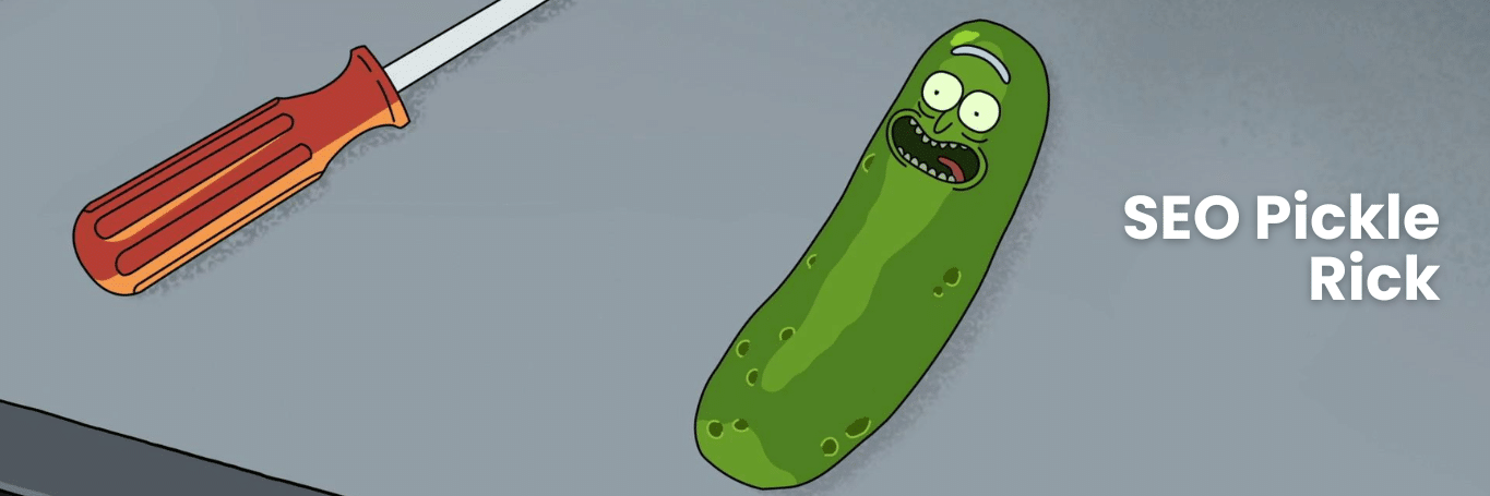 seo pickle rick